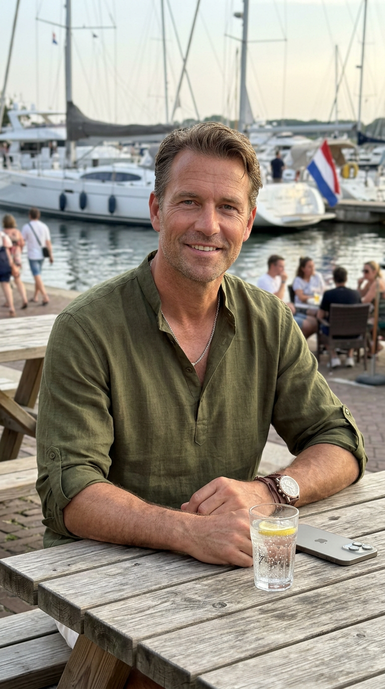 Tonnie | Ademend linnen overhemd