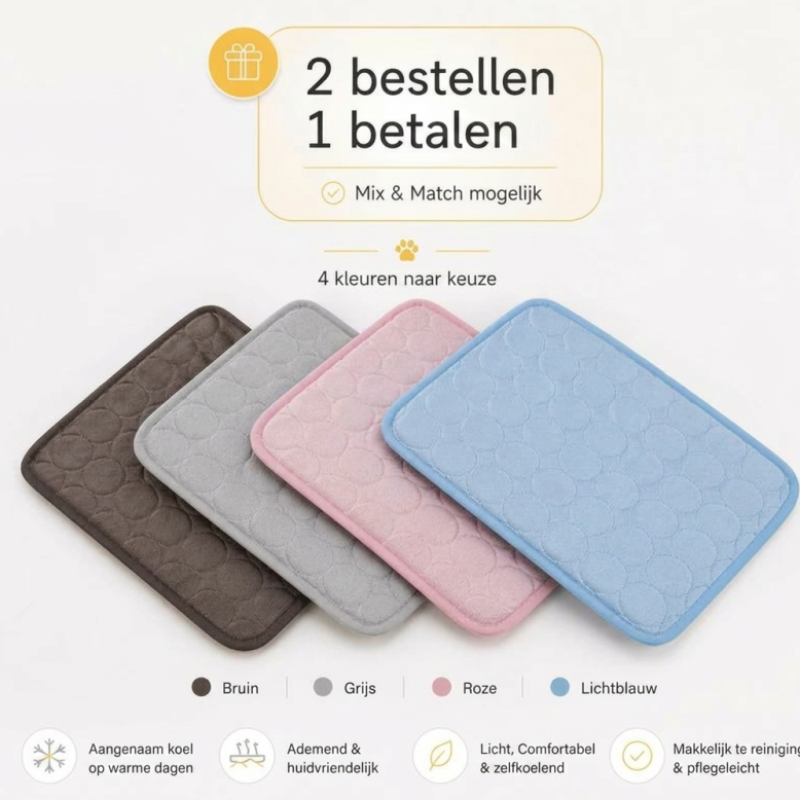Koelmat voor de zomer | 1+1 ACTIE